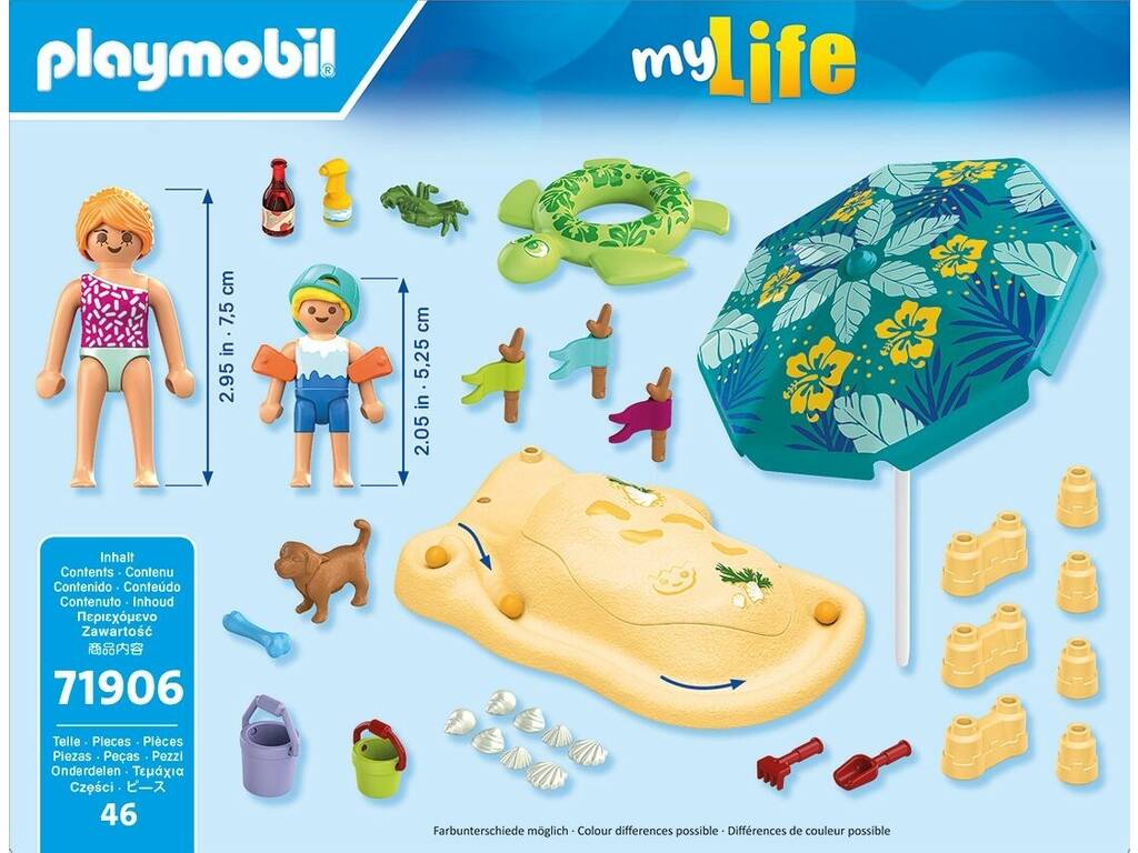 Playmobil My Life Diversión Familiar en la Playa