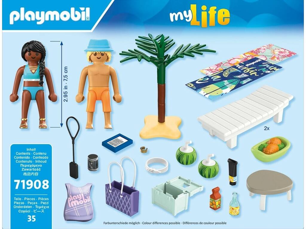 Playmobil My Life Pareja en la Playa