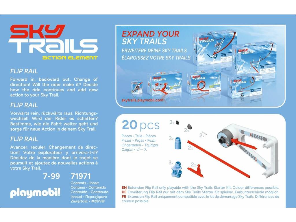 Playmobil Sky Trails Flip Rail