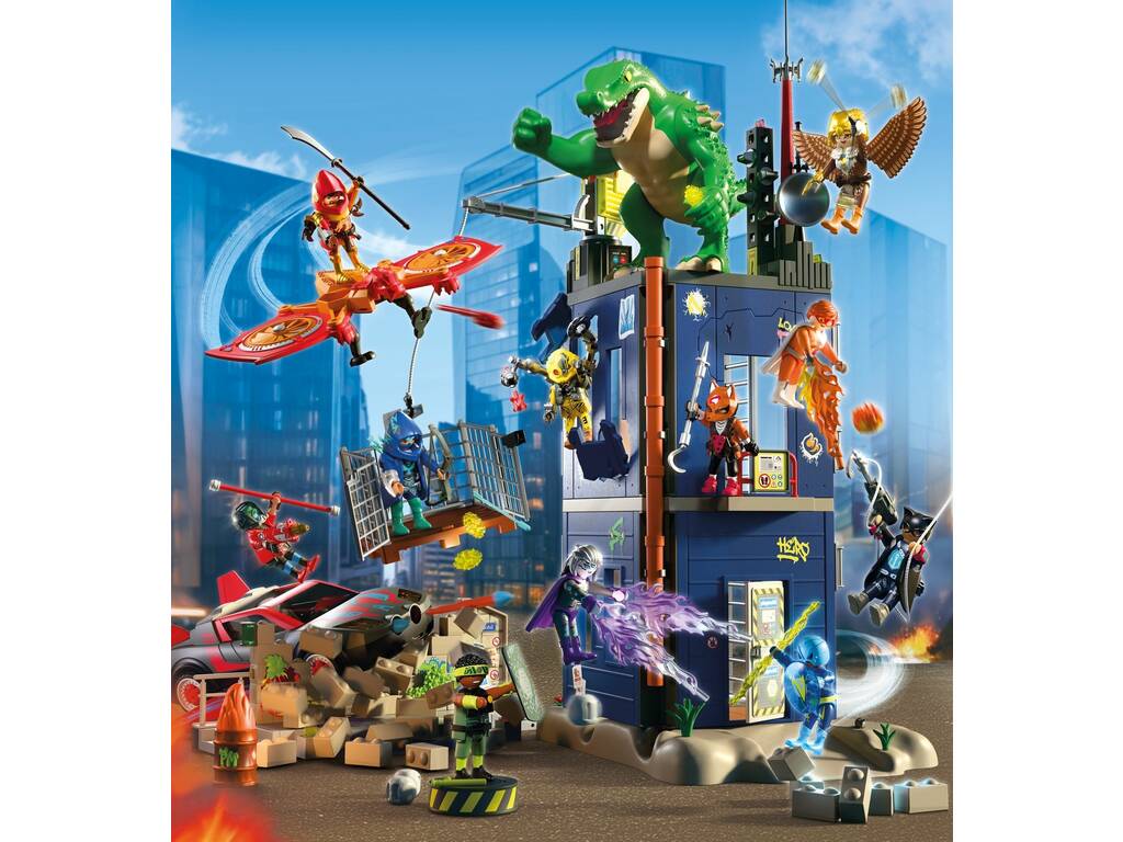 Playmobil Duello nella Torre dell'Eroe