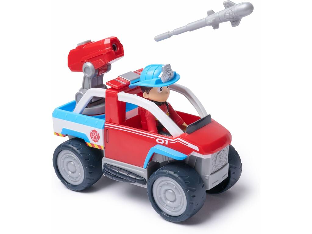 Patrouille Canine Fire Rescue Quad de sauvetage avec figurine Ryder