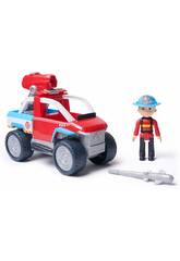 Patrouille Canine Fire Rescue Quad de sauvetage avec figurine Ryder