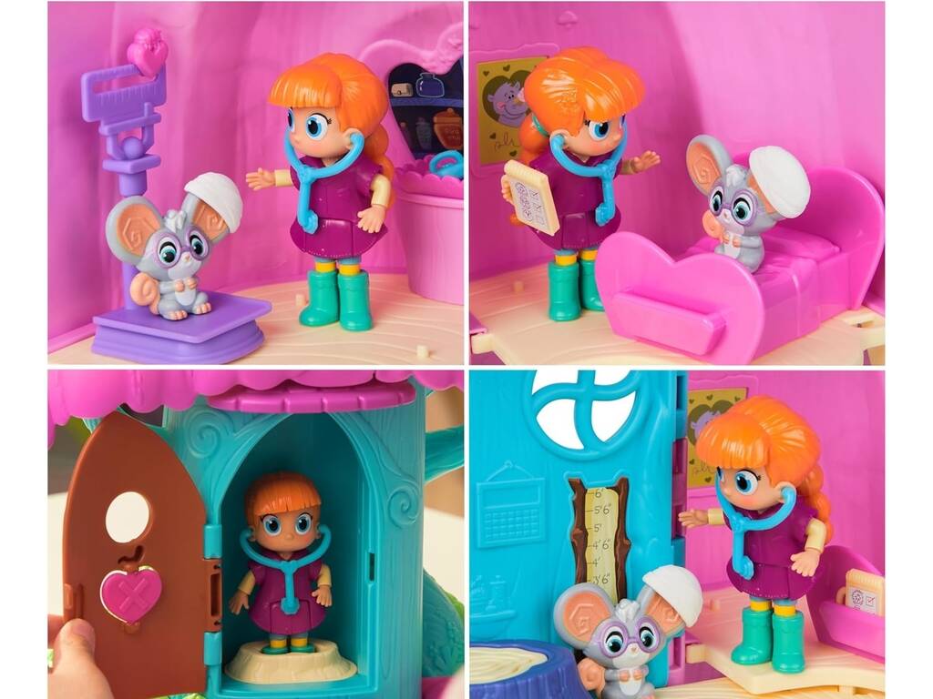 Vida The Vet Clinique vétérinaire avec figurines et accessoires
