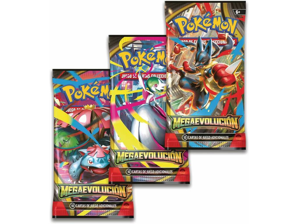 Pokémon TCG Méga-Évolution Blister avec 3 boosters et carte promo