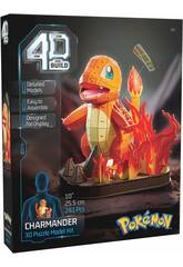 Puzzle 4D Build Pokémon Figurine Charmander de 241 pièces