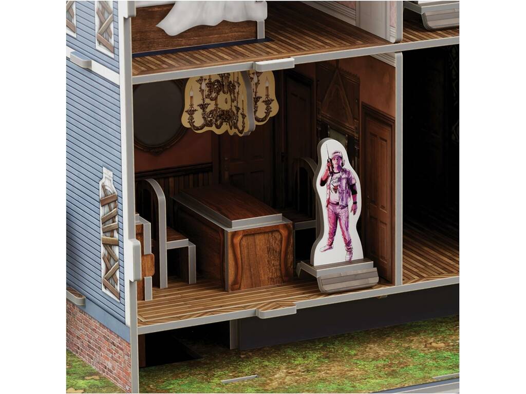Puzzle 4D Build Stranger Things Figurine Maison Creel de 179 pièces