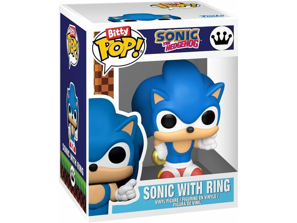 Funko Bitty Pop Arcade Sonic The Hedgehog con Sonic