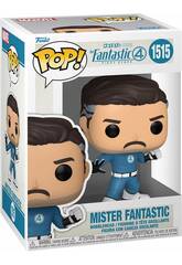 Funko Pop Os 4 Fantsticos Primeiros Passos Figura Mister Fantstico com Cabea Oscilante
