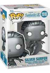 Funko Pop Les 4 Fantastiques Premiers Pas Figurine Silver Surfer avec tte oscillante