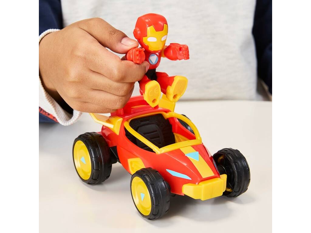 Iron Man And His Awesome Friends Figurine et véhicule Iron Man