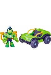 Marvel Iron Man And His Awesome Friends Iron Hulk Figure Iron Hulk avec Iron Bolide