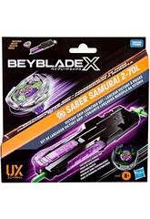 Beyblade X Set de lanceur Victory Grip avec Saber Samurai 2-70L