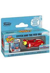 Funko Pop Bitty Rides Disney Lilo et Stitch Figurine Stitch avec The Red One