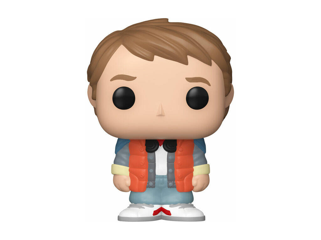 Funko Pop Bitty Rides Regreso al Futuro Figura Marty McFly con Time Machine