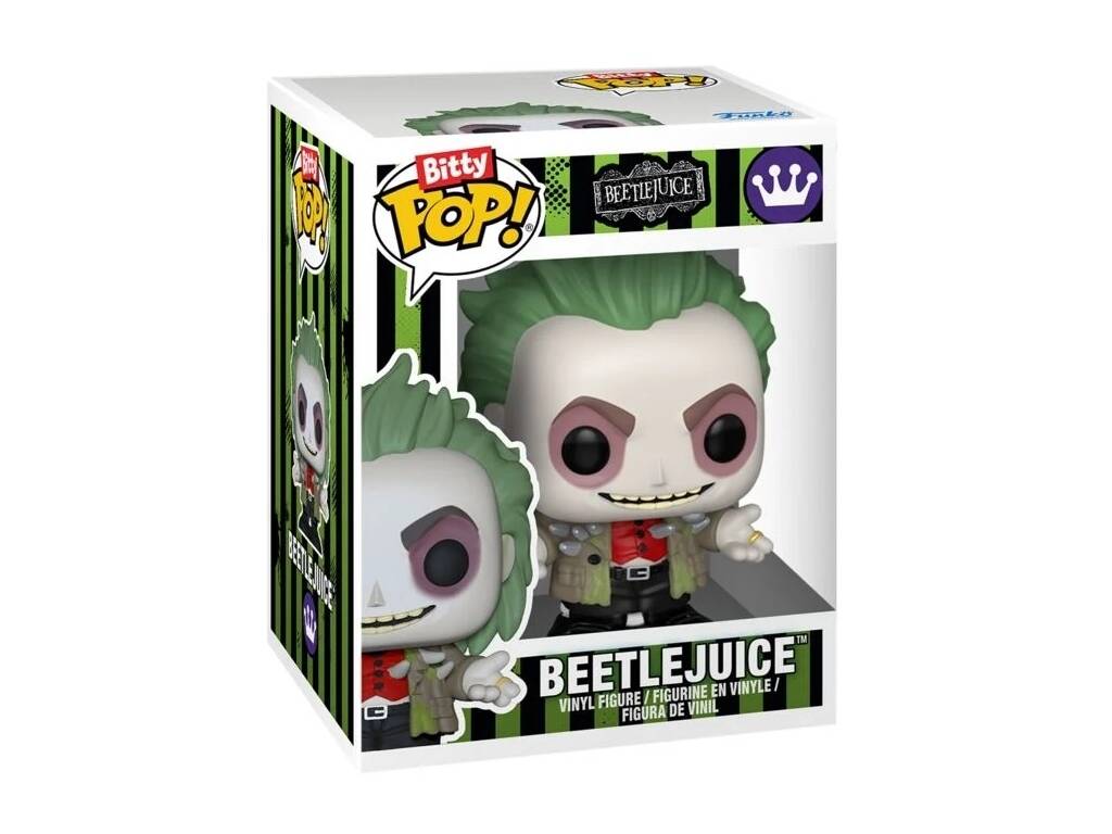 Funko Pop Bitty Towns Beetlejuice Figura Beetlejuice con Dante’s Inferno Room