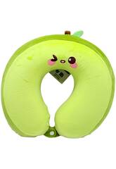 Oreiller de voyage pour la nuque Pomme verte 27 x 27 cm