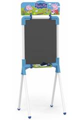 Mini lavagna 2 in 1 Peppa Pig, 98x32,5x37 cm