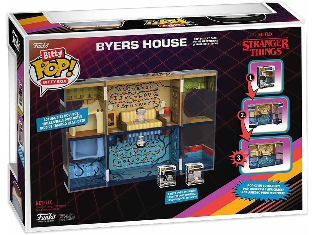 Funko Bitty Pop Bitty Box Stranger Things Casa de Byers