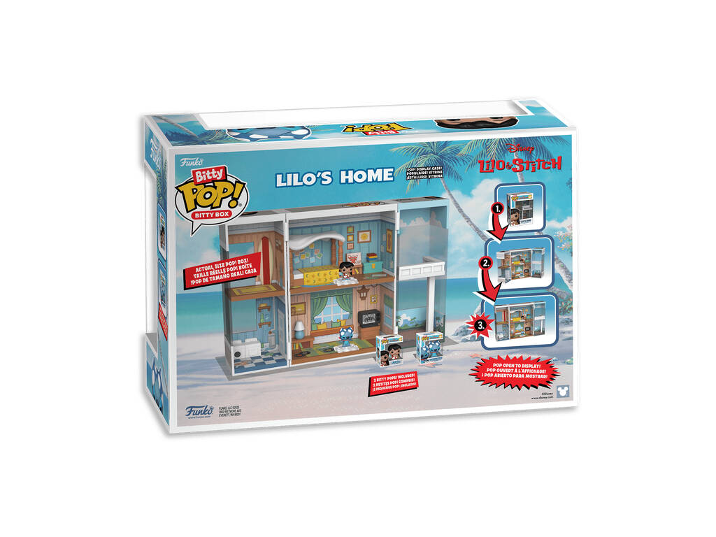 Funko Bitty Pop Bitty Box Disney Lilo & Stitch Casa de Lilo