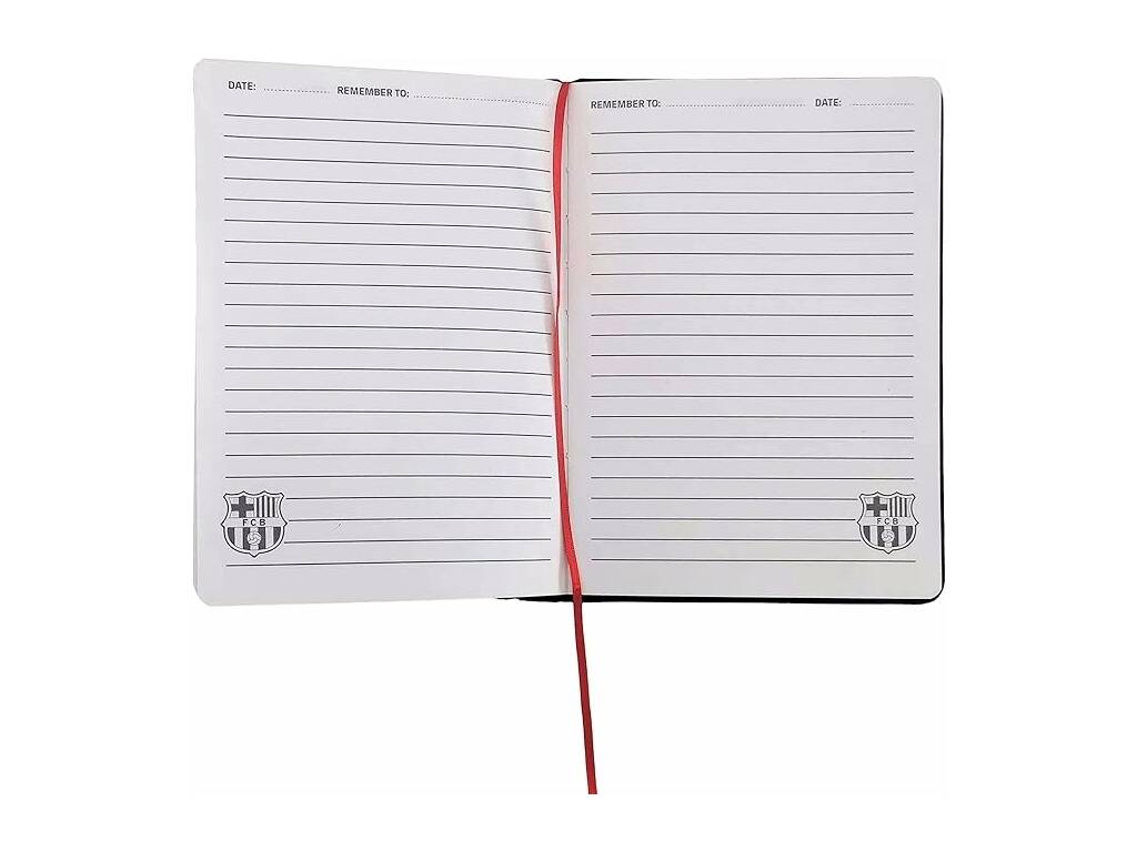 Agenda et set de stylos du F.C. Barcelona
