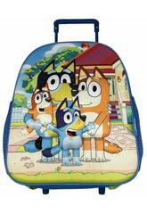 Bluey 3D Preschool Trolley Backpack 32x26x10cm