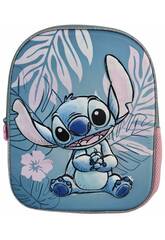 Zaino Disney Stitch per la scuola materna 3D 30x26x8 cm