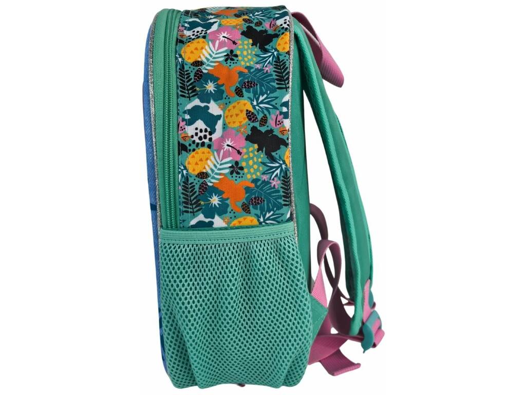 Disney Stitch 3D Tropical Preschool Backpack 30x26x8 cm