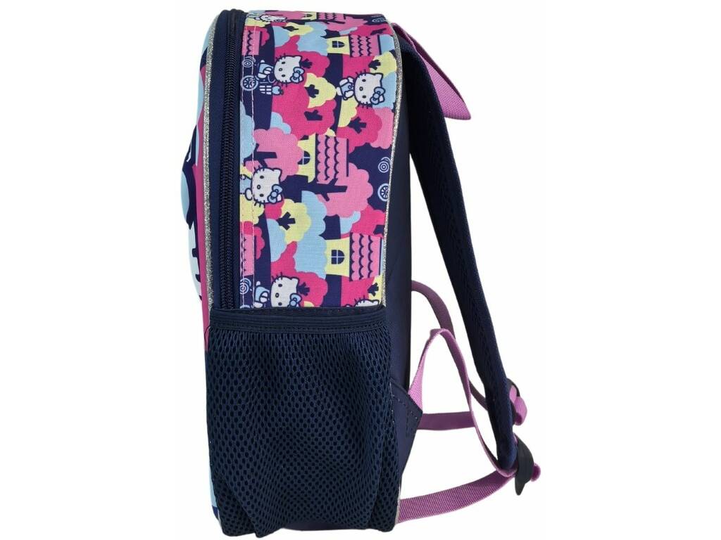 Hello Kitty Mochila Pré-escolar 3D de 30x26x8 cm