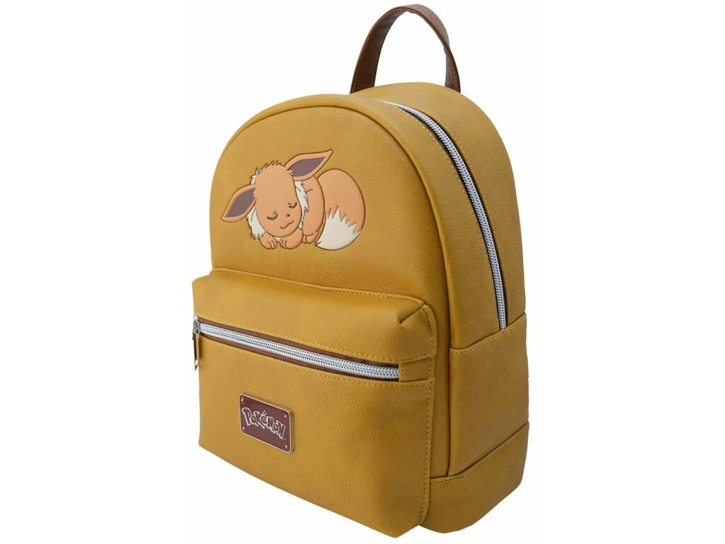 Pokémon Mochila Eevee Castanha de 28x22x11 cm