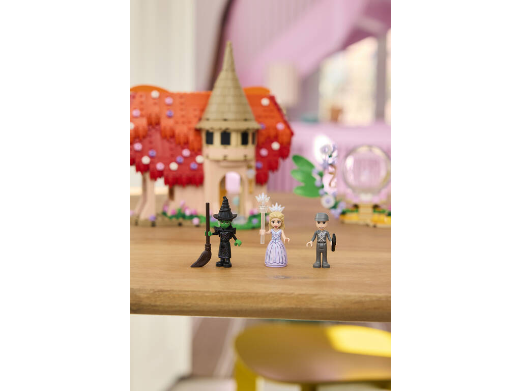 Lego Wicked Glinda et Elphaba visitent Munchkinland
