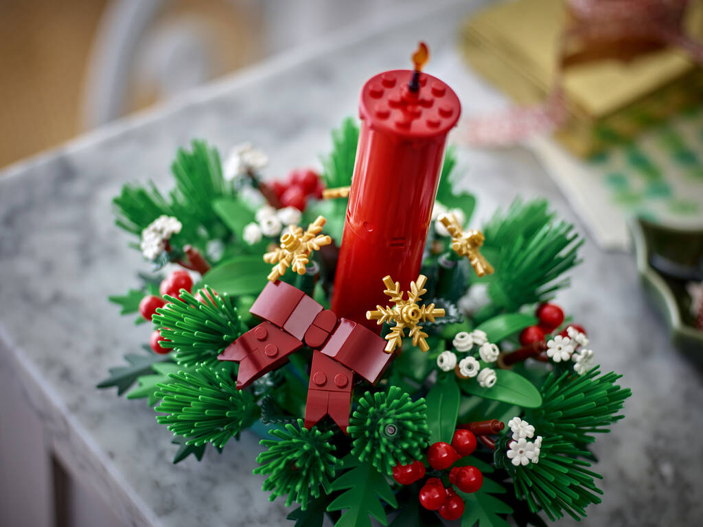 Lego Centro de Mesa Navideño