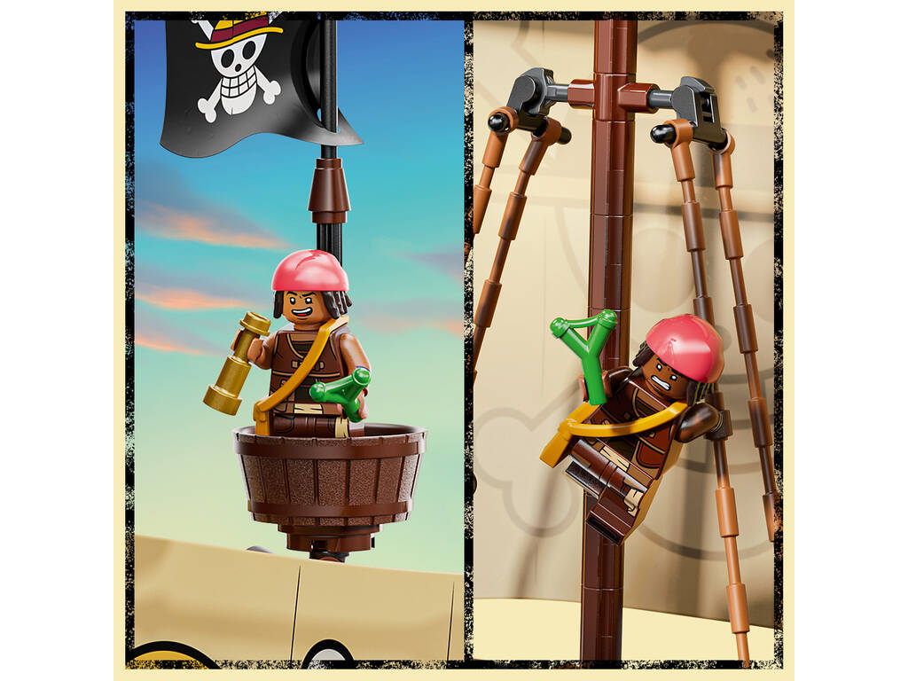 Lego One Piece Barco Pirata Going Merry