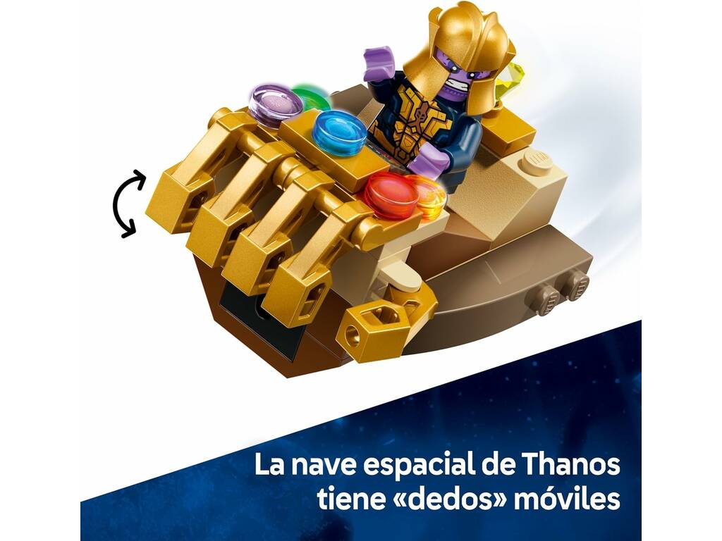Lego Marvel Captain America vs Thanos