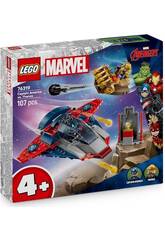 Lego Marvel Captain America vs Thanos