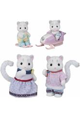 Sylvanian Families Pack Familia Leopardo de las Nieves