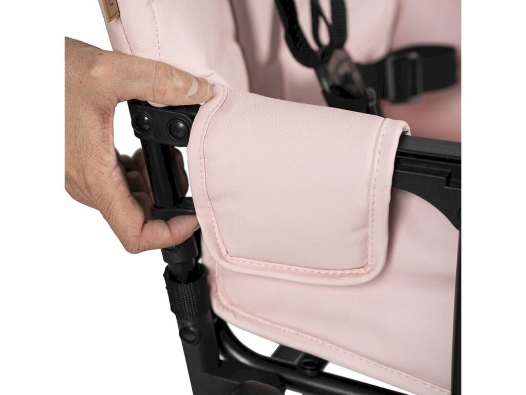 Chaise haute pliante Minna Rosa Basic