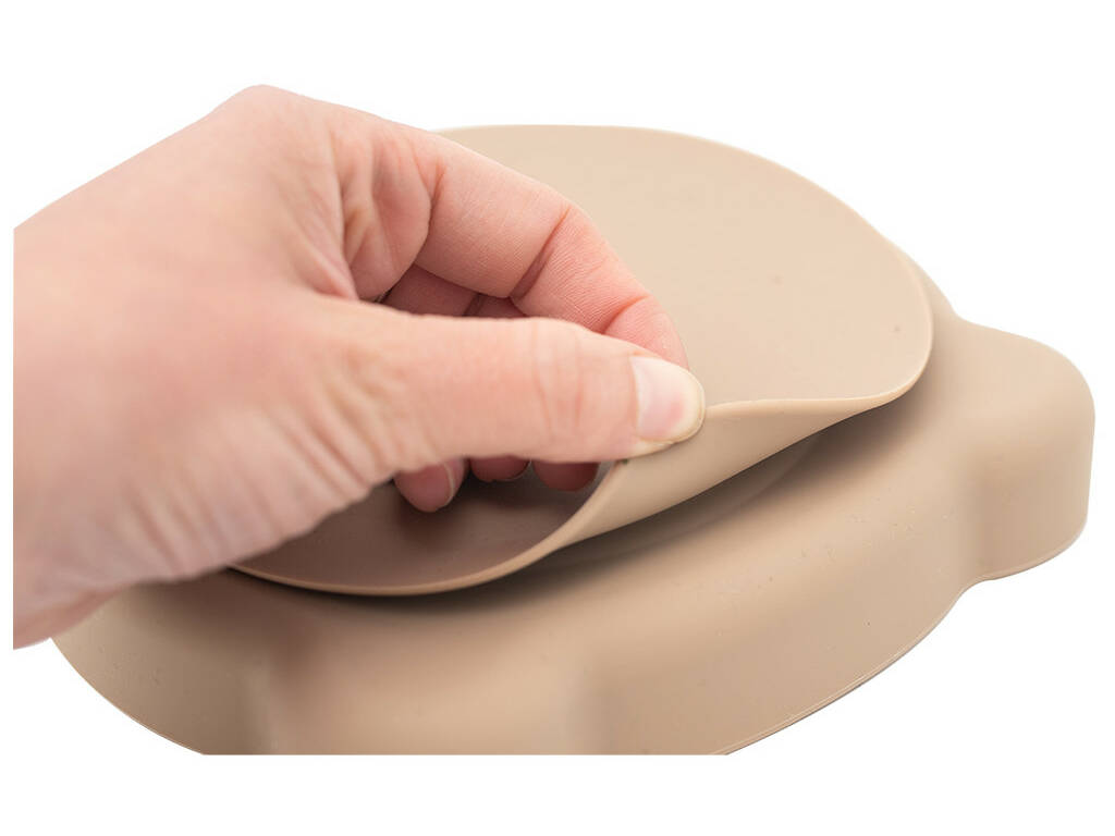 Vajilla 7 pièces en silicone jaune