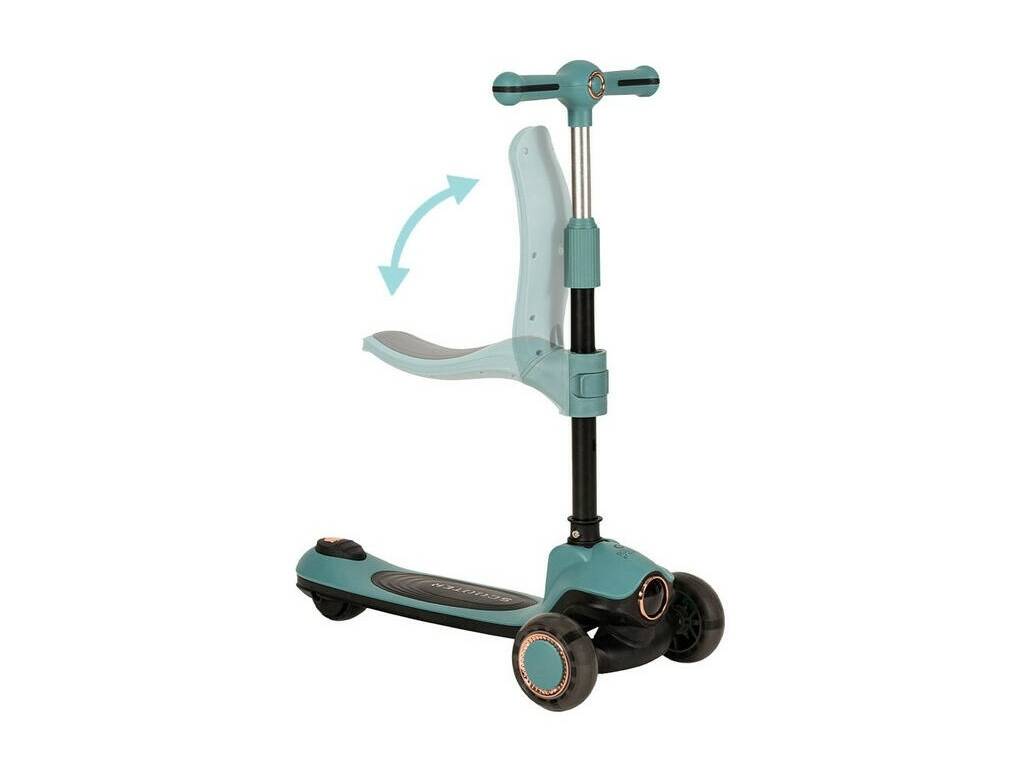 Trottinette évolutive Roller Bleu 2 en 1
