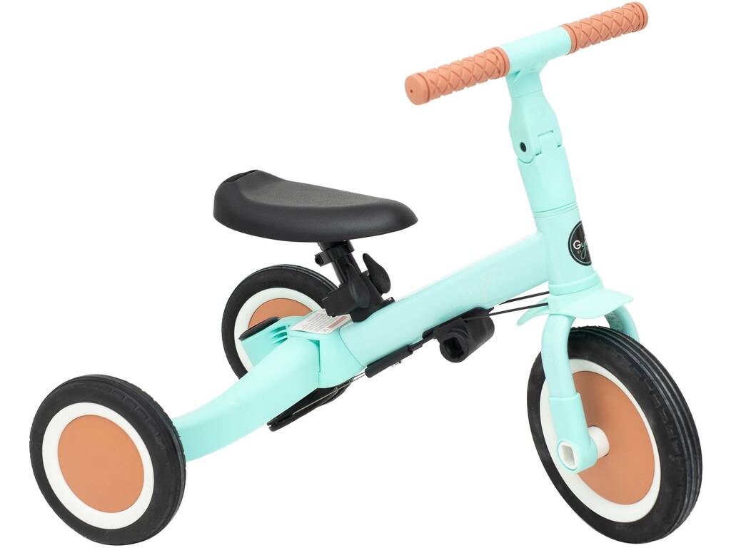 Tricycle multifonction Gyro 5 en 1 Couleur Menthe