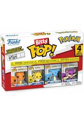 Funko Bitty Pop Pokémon Set 4 con Charmander