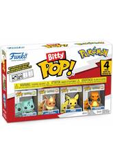 Funko Bitty Pop Pokmon Pack 4 con Charizard