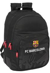 Sac  dos double adaptable pour poussette F.C. Barcelona Noir