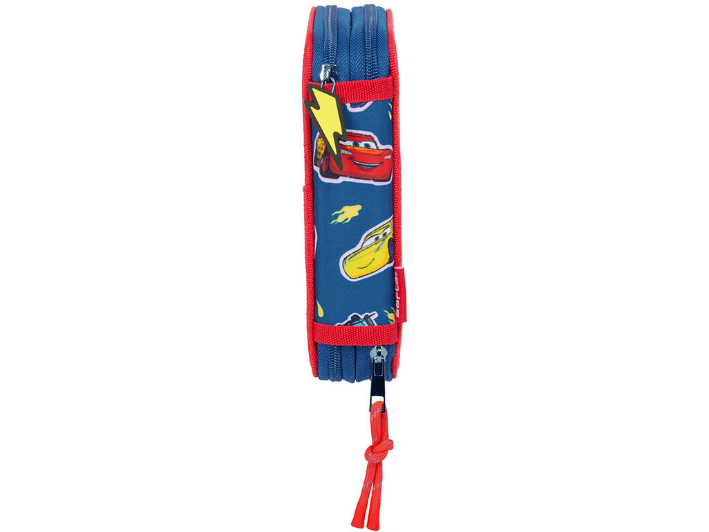 Boîte à crayons double 29 pièces Cars Racing