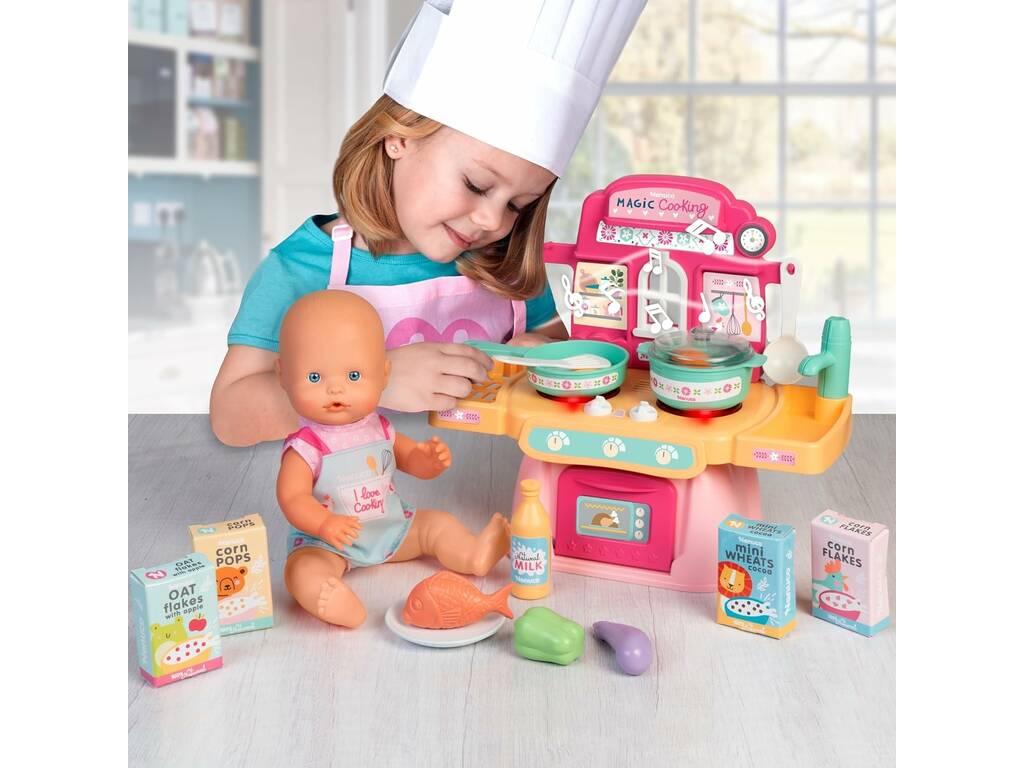 Nenuco Poupée Cuisine Magique avec Accessoires