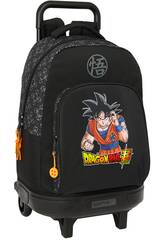 Grand sac à dos à roulettes compact amovible Dragon Ball Combat