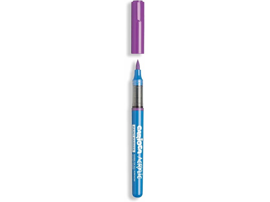 Carioca Acrylic Paint Marker Pack 10 marqueurs pour toutes surfaces