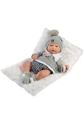 Poupée Bébé Reborn Alex de 46 cm avec coussin