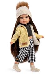 Boneca Penlope Roma de 33 cm com Casaco Ocre