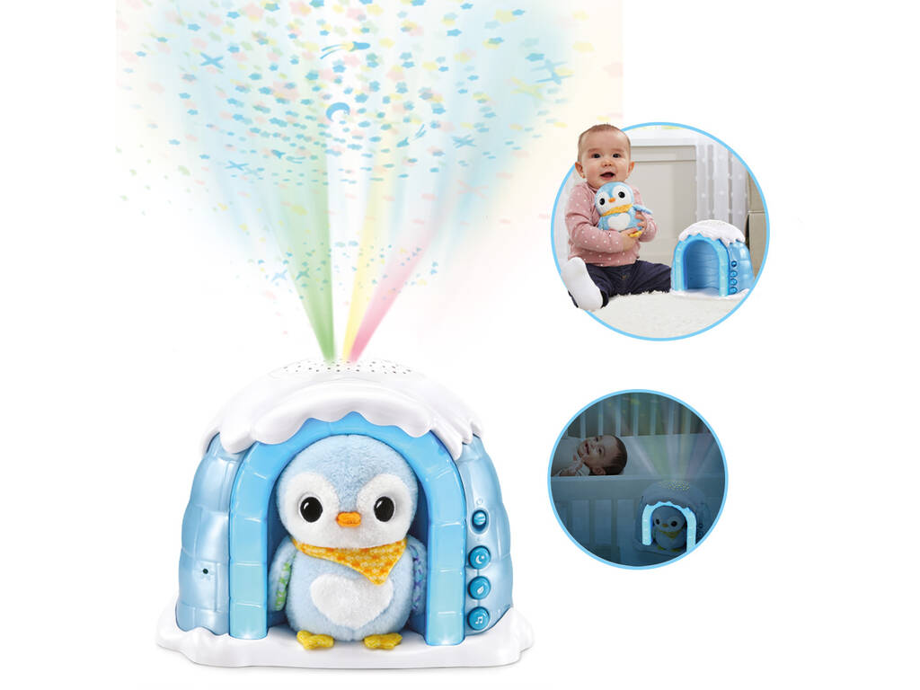 Vtech Baby Igloo Projecteur Peluchito Pingüino