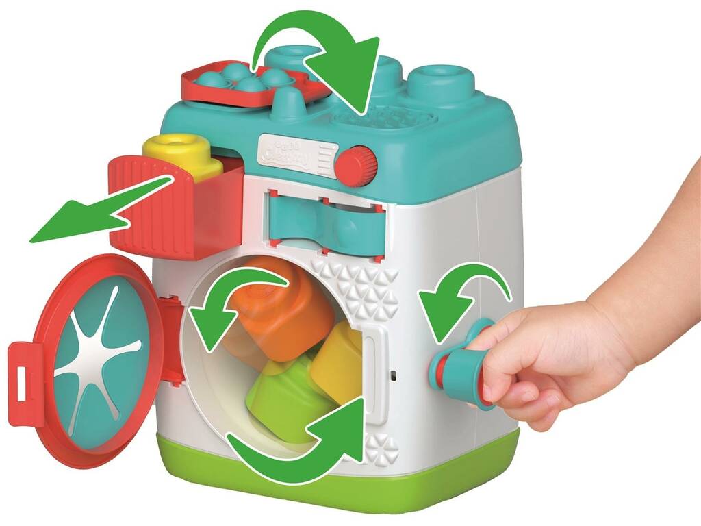 Clemmy Machine à laver sensorielle avec 6 blocs